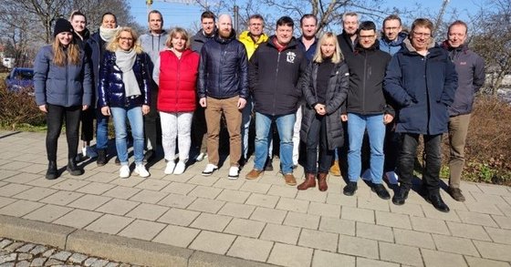 Am Mittwoch und Donnerstag, 1./2. März 2023 traf sich die Gruppe der Leitenden Landestrainer in Erfurt zu ihrer ersten Klausurtagung (Foto: privat).