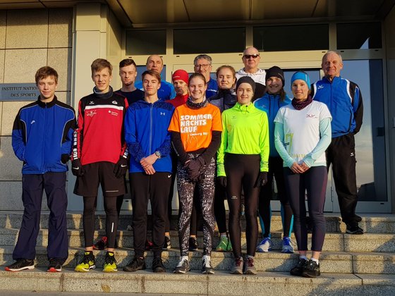 Kaderlehrgang Team Lauf in Luxemburg (Foto: privat).